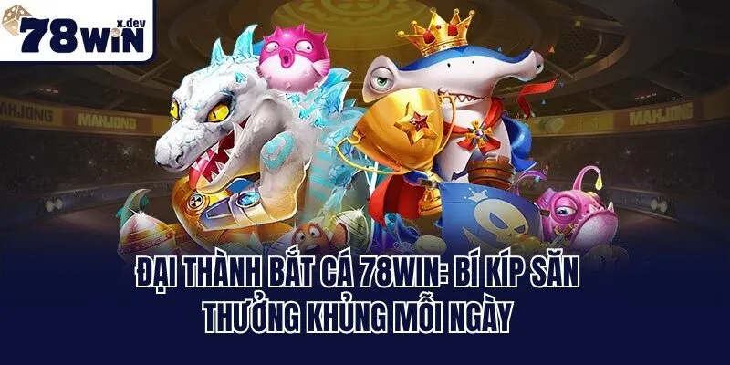 Đại Thành Bắt Cá 78win: Bí Kíp Săn Thưởng Khủng Mỗi Ngày